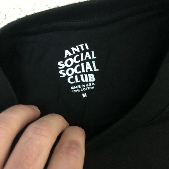 DS Anti Social Social Club ASSC Classic Mind Games Shirt - Picture 3 of 3